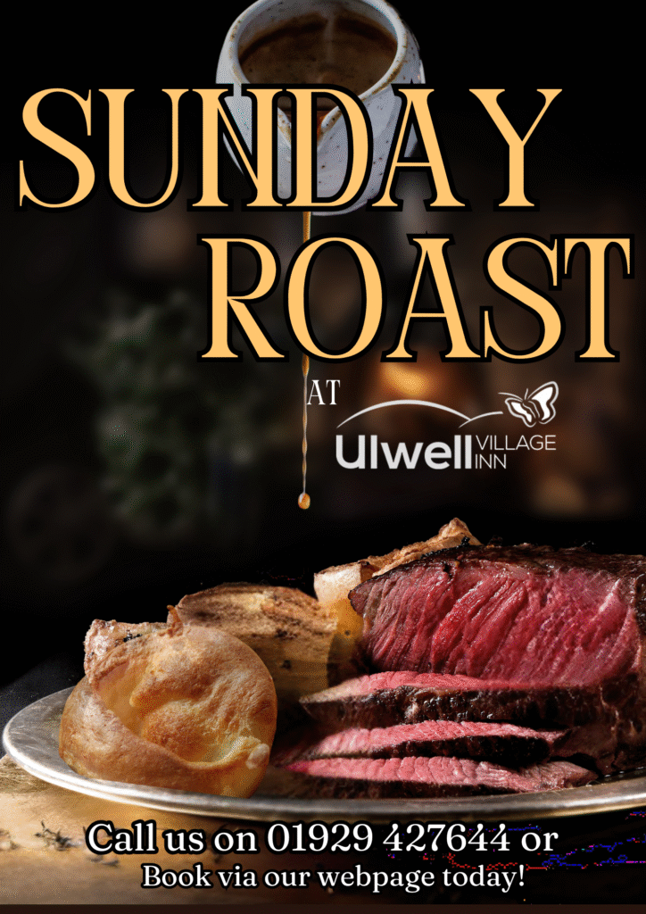 sunday roast in swanage at the village inn