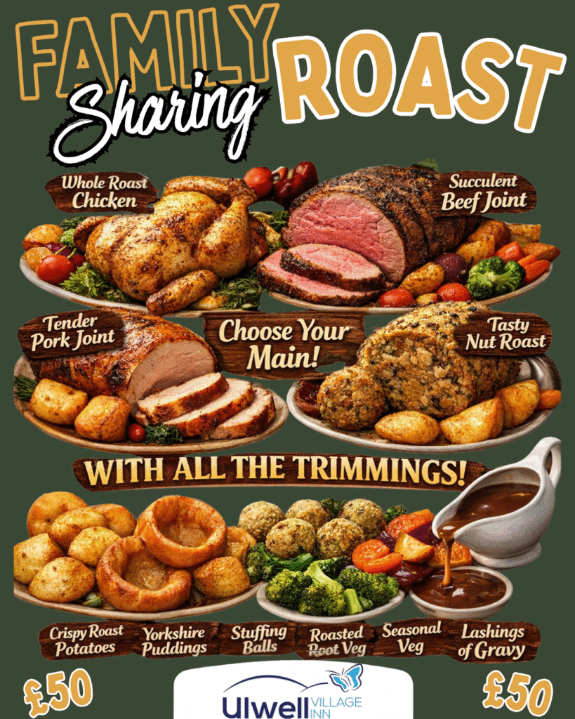 family sharing platter